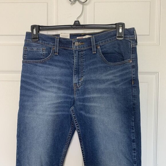 Men's Levi Strauss Signature Slim Fit Straight Leg Stretch Jeans Size 32x30 NWT - Picture 3 of 11